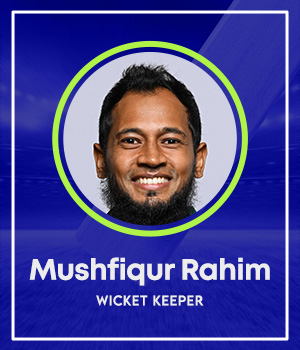 Mushfiqur Rahim (wk)